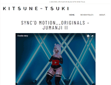 Tablet Screenshot of kitsune-tsuki.com